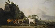 George Stubbs Brood Mares and Foals France oil painting artist